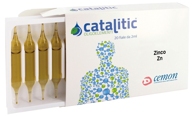 CATALITIC OLIGOELEMENTI ZINCO ZN 20 AMPOLLE - Farmasanitas 