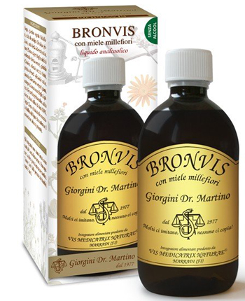 BRONVIS CON MIELE MILLEFIORI 500 ML - Farmasanitas 