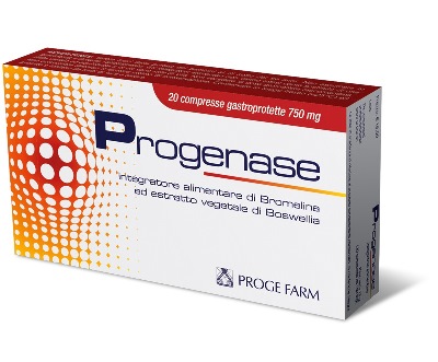PROGENASE 20 COMPRESSE GASTROPROTETTE - Farmasanitas 