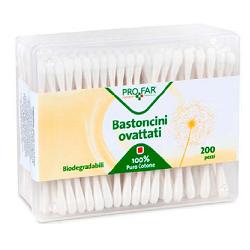 PROFAR BASTONCINI OVATTATI 200 PEZZI - Farmasanitas 