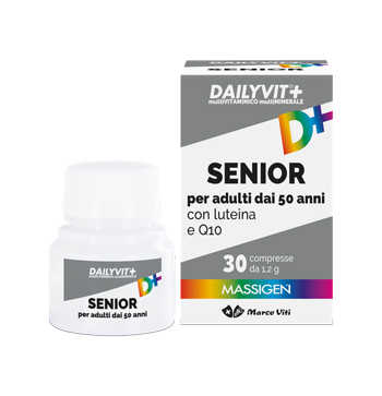 MASSIGEN SENIOR MULTIVITAMINICO E MULTIMINERALE 30 COMPRESSE RIVESTITE - Farmasanitas 