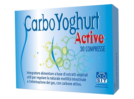 CARBOYOGHURT ACTIVE 30 COMPRESSE - Farmasanitas 
