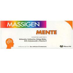 MASSIGEN MENTE 14 FLACONCINI 10 ML - Farmasanitas 