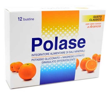 POLASE ARANCIA 12 BUSTINE EFFERVESCENTI - Farmasanitas 