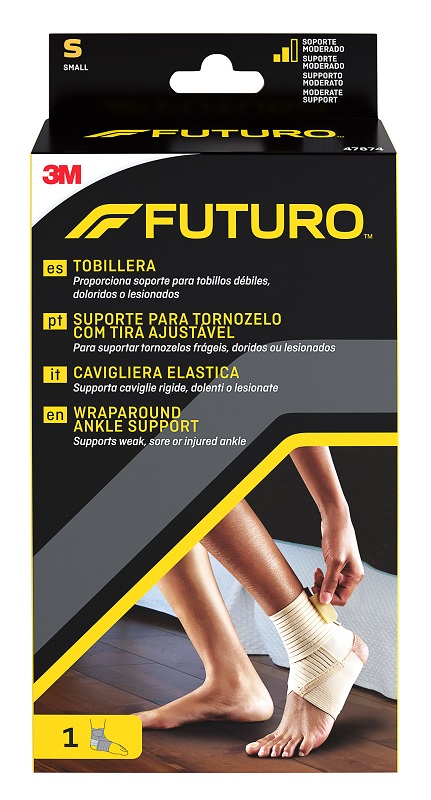 FUTURO CAVIGLIERA ELASTICA LARGE DIMENSIONE 23/25,5CM - Farmasanitas 