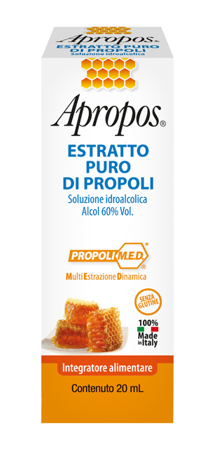 APROPOS ESTRATTO PURO PROPOLI 20 ML - Farmasanitas 