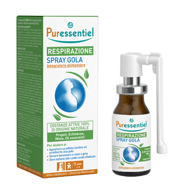 PURESSENTIEL RESPIRAZIONE SPRAY GOLA 15 ML - Farmasanitas 