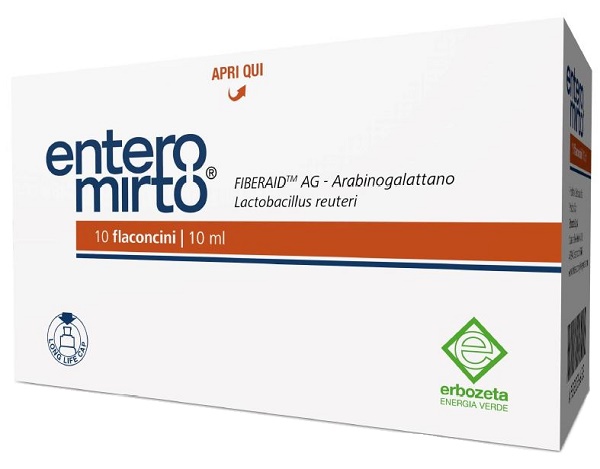 ENTERO MIRTO 10 FLACONCINI DA 10 ML - Farmasanitas 