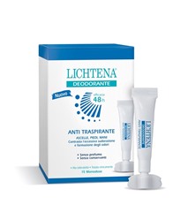 LICHTENA DEODORANTE ANTITRASPIRANTE 15 FIALE MONODOSE - Farmasanitas 