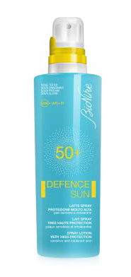 DEFENCE SUN BIONIKE LATTE SPRAY SPF 50+ PROTEZIONE MOLTO ALTA 200 ML - Farmasanitas 