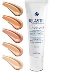 RILASTIL CAMOUFLAGE FONDOTINTA CORRETTIVO FLUIDO MEDIA COPRENZA 40 30 ML - Farmasanitas 