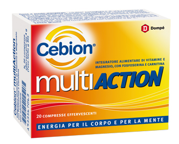 CEBION MULTIACTION 20 COMPRESSE EFFERVESCENTI - Farmasanitas 