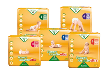 SEMPRE ASCIUTTO ULTRA EXTRA LARGE TAGLIA 6 16/30KG 15 PEZZI PROFAR - Farmasanitas 