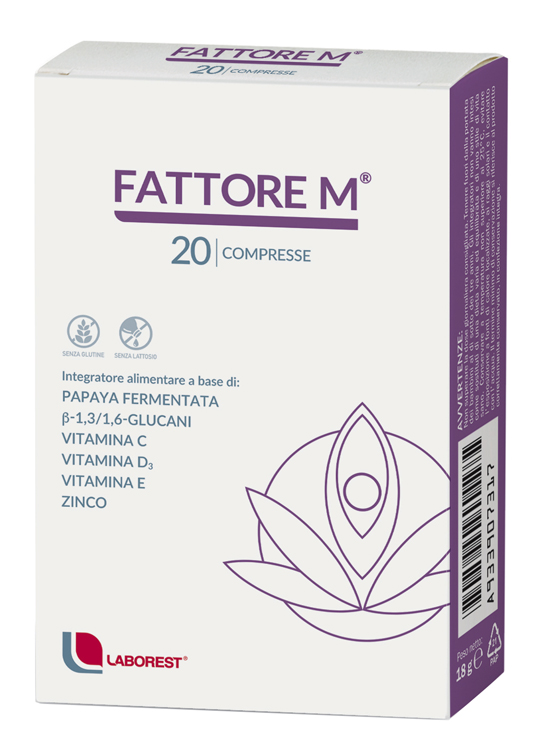 FATTORE M 20 COMPRESSE - Farmasanitas 