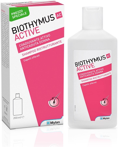 BIOTHYMUS AC ACTIVE SHAMPOO RISTRUTTURANTE DONNA 200 ML PREZZO SPECIALE - Farmasanitas 