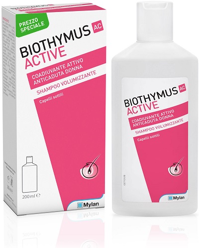 BIOTHYMUS AC ACTIVE SHAMPOO VOLUMIZZANTE DONNA 200 ML PREZZO SPECIALE - Farmasanitas 