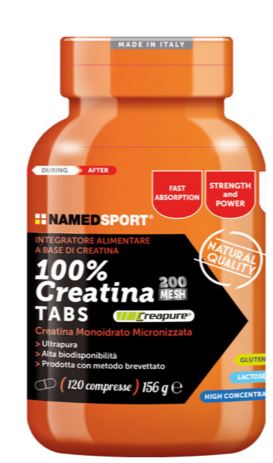 CREATINA 100% 120 COMPRESSE - Farmasanitas 