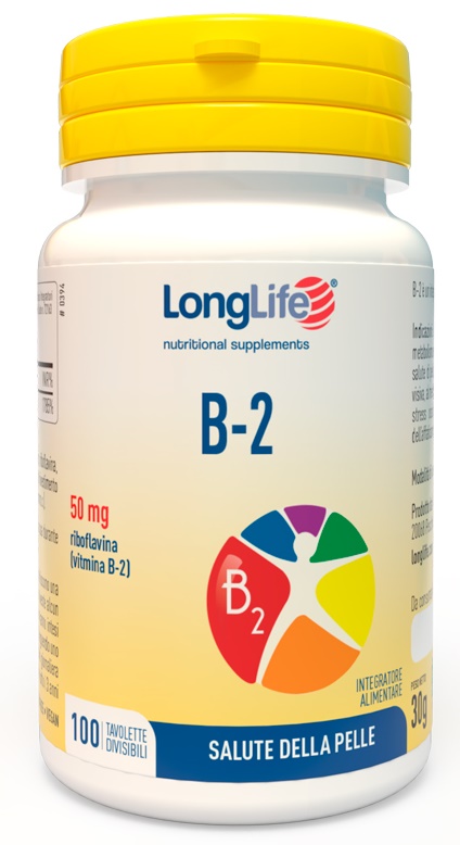 LONGLIFE B2 50 MG 100 TAVOLETTE DIVISIBILI - Farmasanitas 