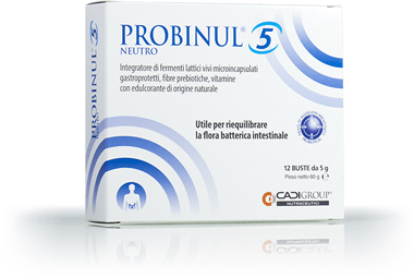 PROBINUL 5 NEUTRO 12 BUSTINE - Farmasanitas 
