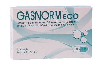 GASNORM ECO 12 CAPSULE - Farmasanitas 