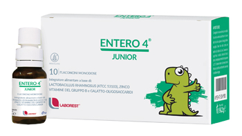ENTERO 4 JUNIOR 10 FLACONCINI 8 ML - Farmasanitas 