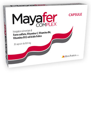 MAYAFER COMPLEX 20 CAPSULE BLISTER 10 G - Farmasanitas 