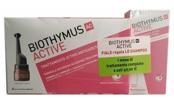 BIOTHYMUS DONNA TRATTAMENTO 10 FIALE + SHAMPOO RISTRUTTURANTE - Farmasanitas 