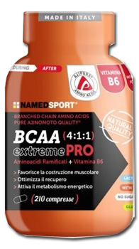 BCAA 4:1:1 EXTREME PRO 210 COMPRESSE - Farmasanitas 