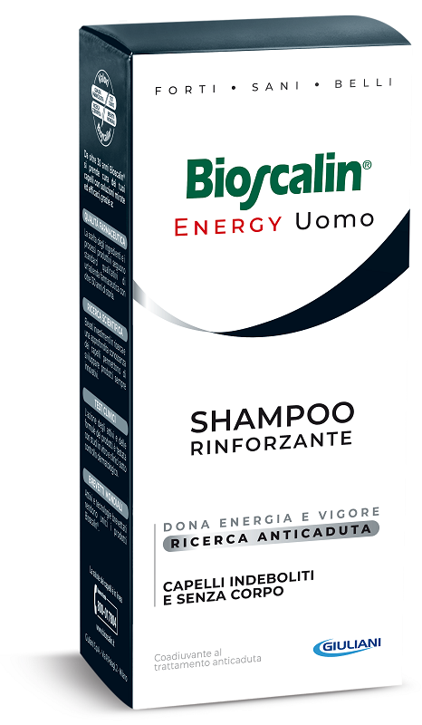 BIOSCALIN ENERGY SHAMPOO RINFORZANTE 200 ML - Farmasanitas 