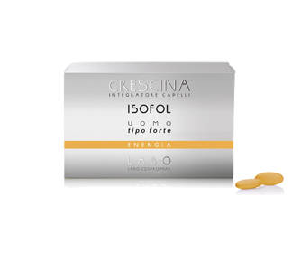 CRESCINA INTEGRATORE ENERGIA CAPELLI ISOFOL UOMO 60 COMPRESSE - Farmasanitas 