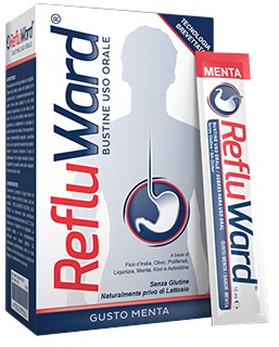 REFLUWARD MENTA 20 BUSTE - Farmasanitas 