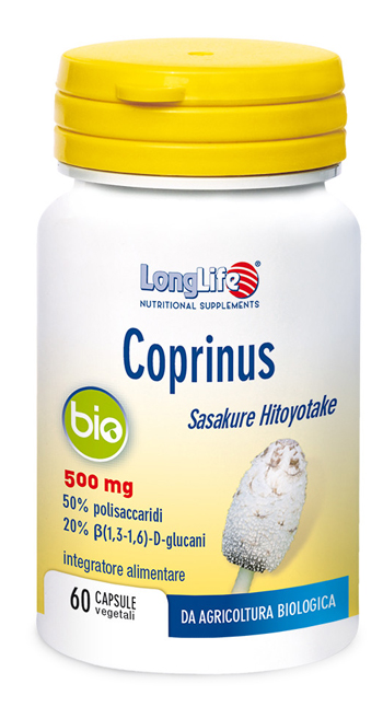 LONGLIFE COPRINUS BIO 60 CAPSULE - Farmasanitas 