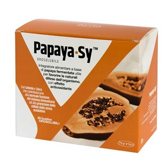 PAPAYA-SY 20 BUSTINE 92 G POLVERE OROSOLUBILE - Farmasanitas 