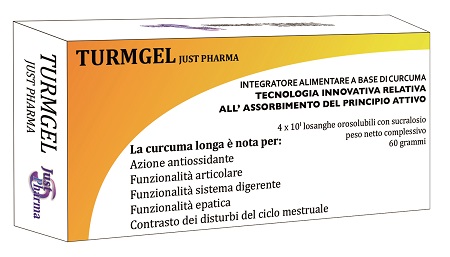 TURMGEL CURCUMINA 40 LOSANGHE OROSOLUBILI - Farmasanitas 