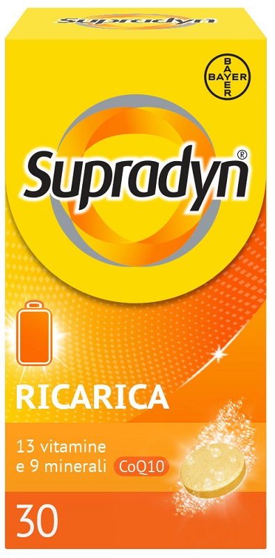 SUPRADYN RICARICA EFFERVESCENTI 30 COMPRESSE - Farmasanitas 