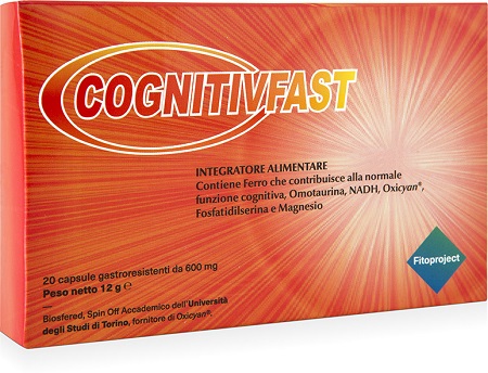 COGNITIVFAST 20 CAPSULE GASTRORESISTENTI DA 600 MG - Farmasanitas 