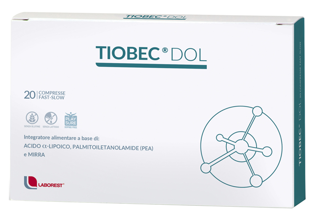 TIOBEC DOL 20 COMPRESSE DA 1455 MG - Farmasanitas 