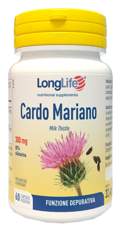LONGLIFE CARDO MARIANO 60 CAPSULE - Farmasanitas 