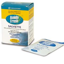 AMIDO FRESH SALVIETTE MONODOSE 10 PEZZI - Farmasanitas 