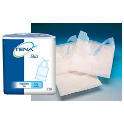 BAVAGLIA MONOUSO TENA BIB MISURA MEDIA/LARGE 150 PEZZI - Farmasanitas 