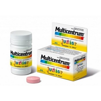 MULTICENTRUM JUNIOR 30 COMPRESSE - Farmasanitas 