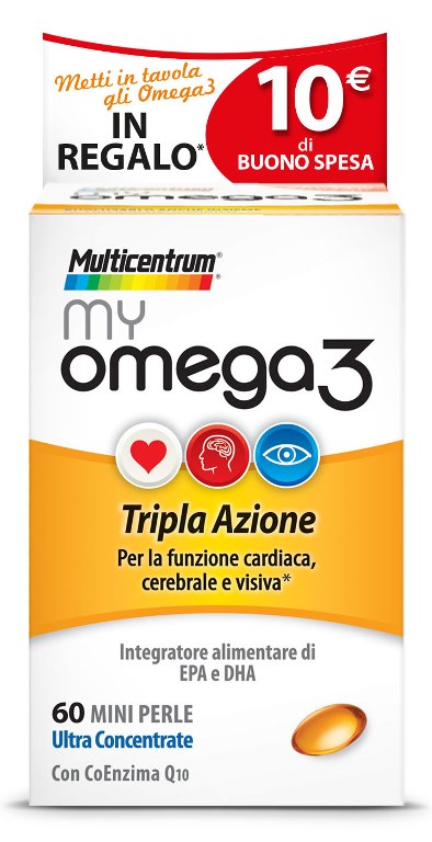 MULTICENTRUM MY OMEGA3 60 MINI PERLE PROMO - Farmasanitas 