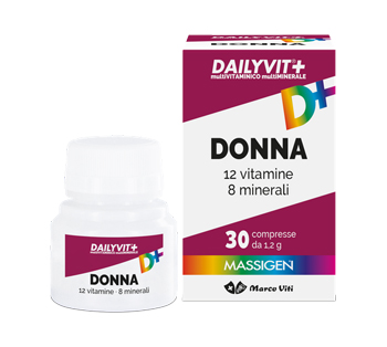 MASSIGEN DONNA MULTIVITAMINICO E MULTIMINERALE 30 COMPRESSE RIVESTITE - Farmasanitas 