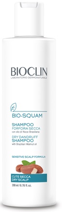 BIOCLIN BIO SQUAM SHAMPOO FORFORA SECCA 200 ML - Farmasanitas 