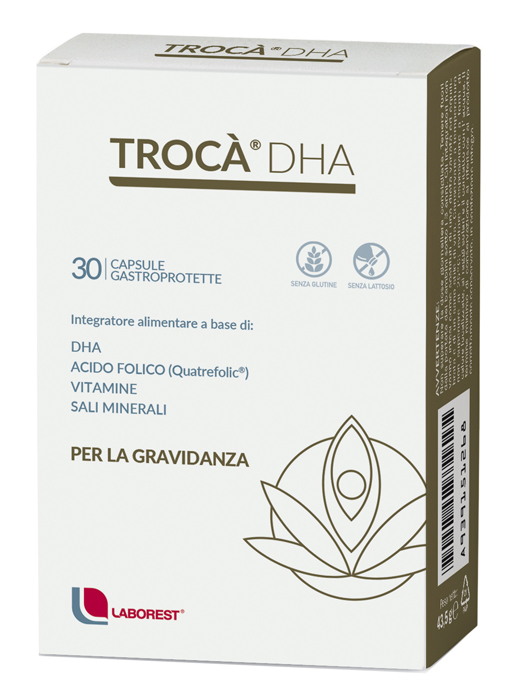 TROCA' DHA 30 CAPSULE - Farmasanitas 
