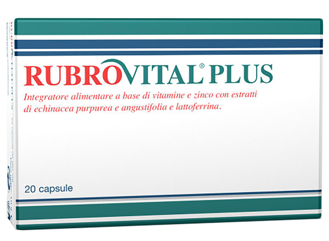 RUBROVITAL PLUS 20 CAPSULE - Farmasanitas 