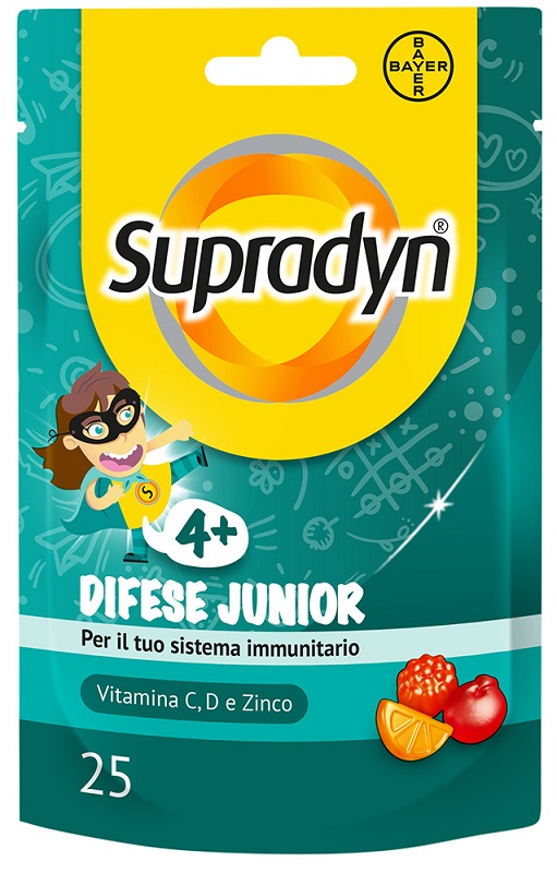 SUPRADYN DIFESE JUNIOR 25 CARAMELLE GOMMOSE - Farmasanitas 