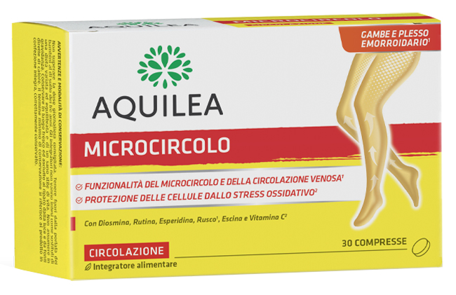 AQUILEA MICROCIRCOLO 30 COMPRESSE - Farmasanitas 