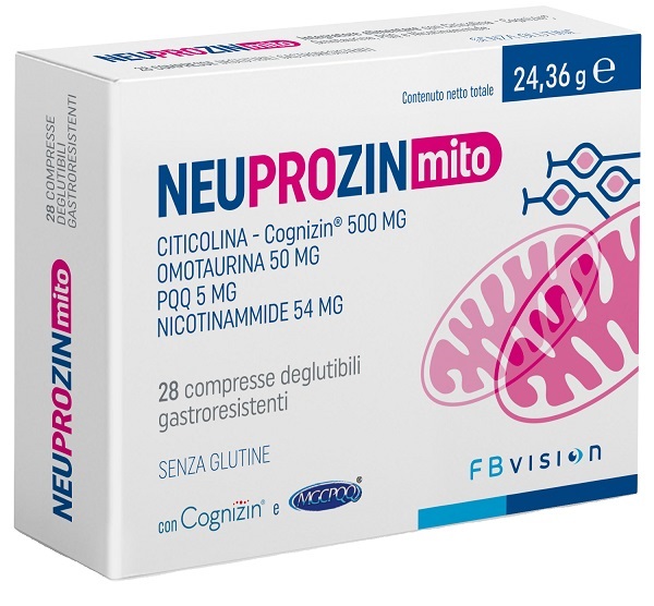 NEUPROZIN MITO 28 COMPRESSE GASTRORESISTENTI - Farmasanitas 