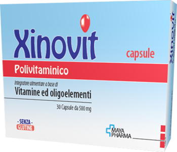 XINOVIT POLIVITAMINICO 30 CAPSULE DA 500 MG - Farmasanitas 
